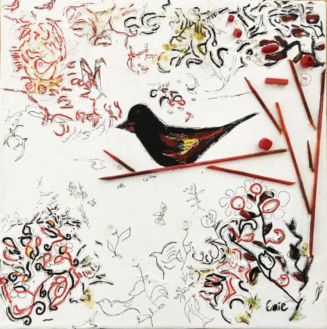 l'oiseau perché